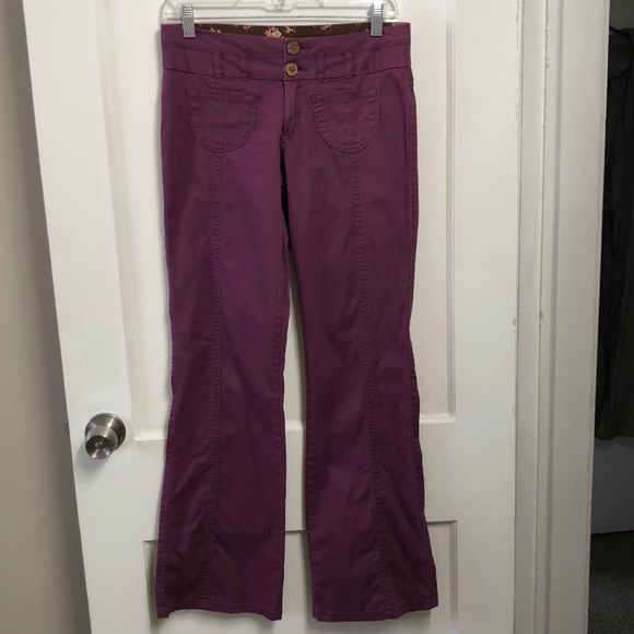 Earth Rocks Plum Pants - Picture 5 of 6